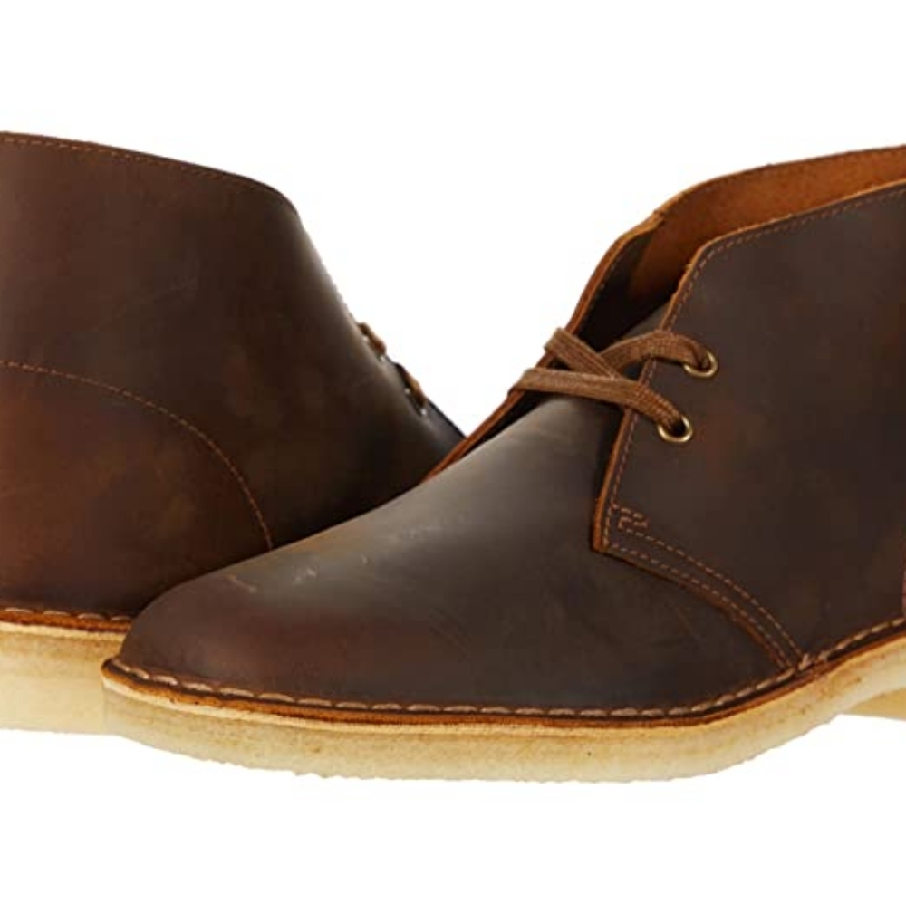 Clarks Waxed Leather Dessert/Chukka Boots

12